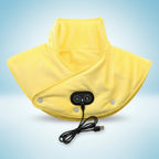 Coussin chauffant pour épaules et cou avec massage vibrant