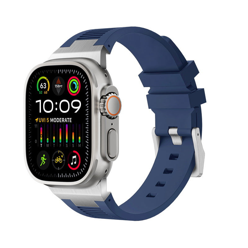 Fascia connettore in silicone AriaLink per Apple Watch | Petprovac