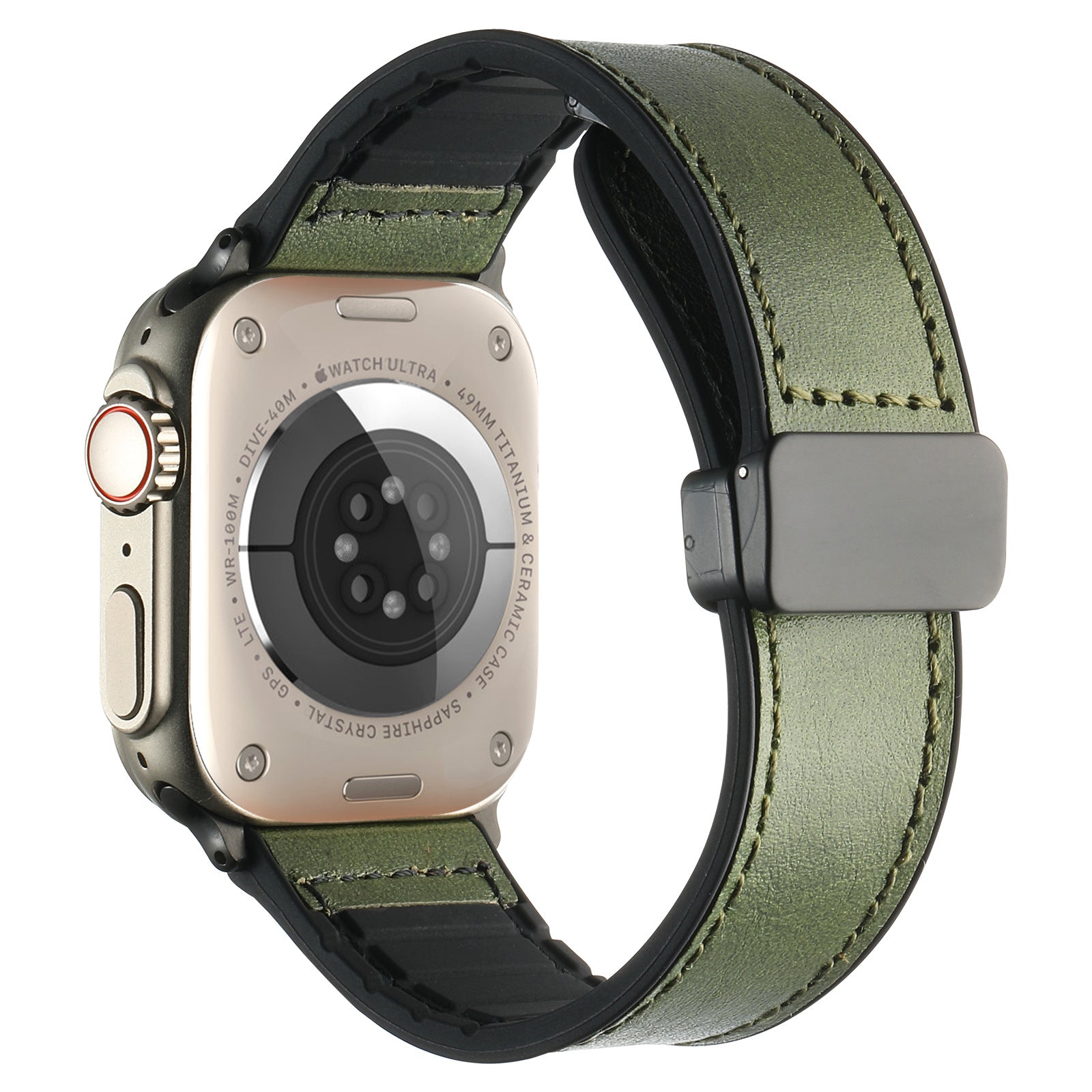Averly Leather-Silicone Band for Apple Watch | Petprovac