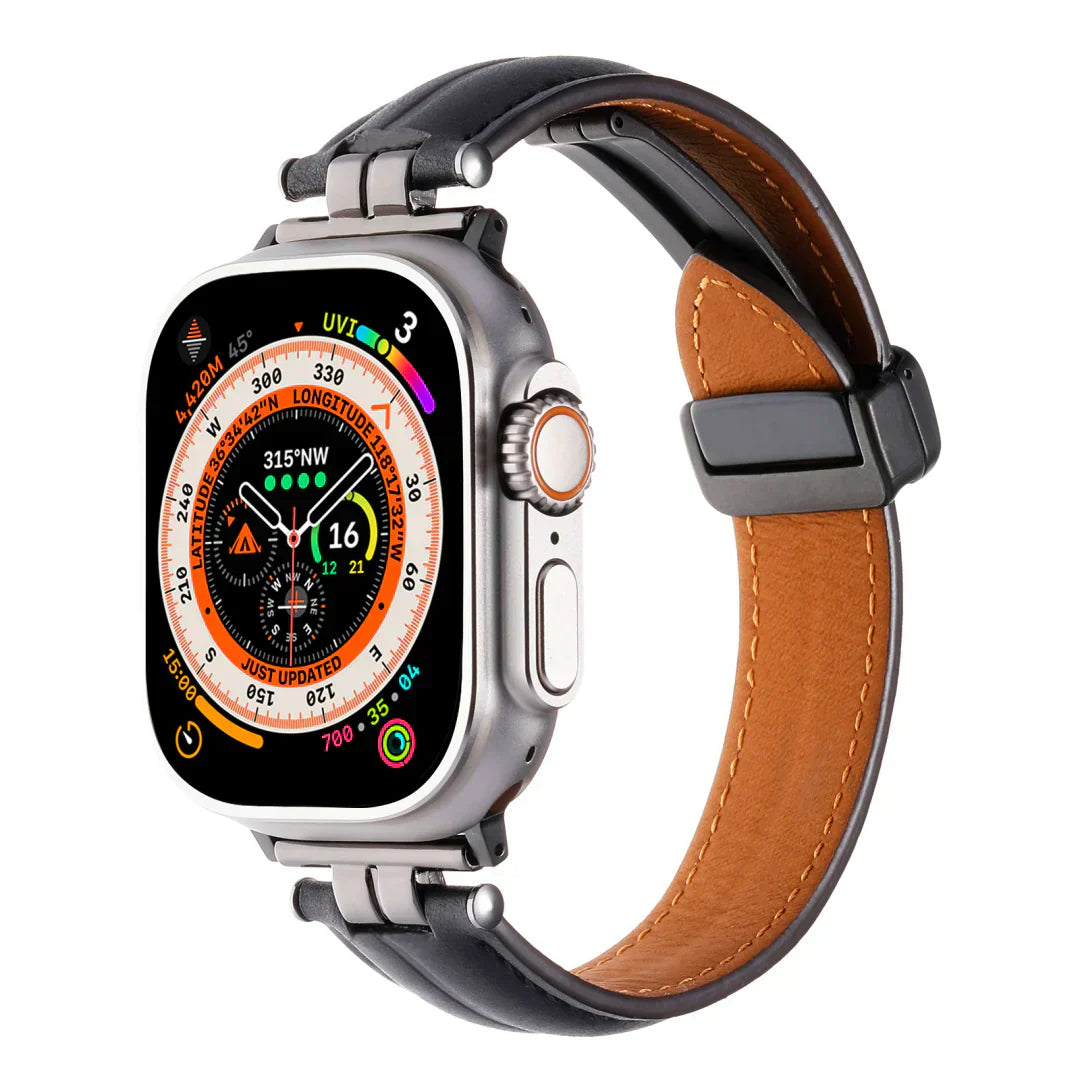 Rivelle マグネティックレザーストラップ for Apple Watch | Petprovac