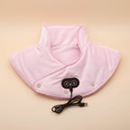 Coussin chauffant pour épaules et cou avec massage vibrant