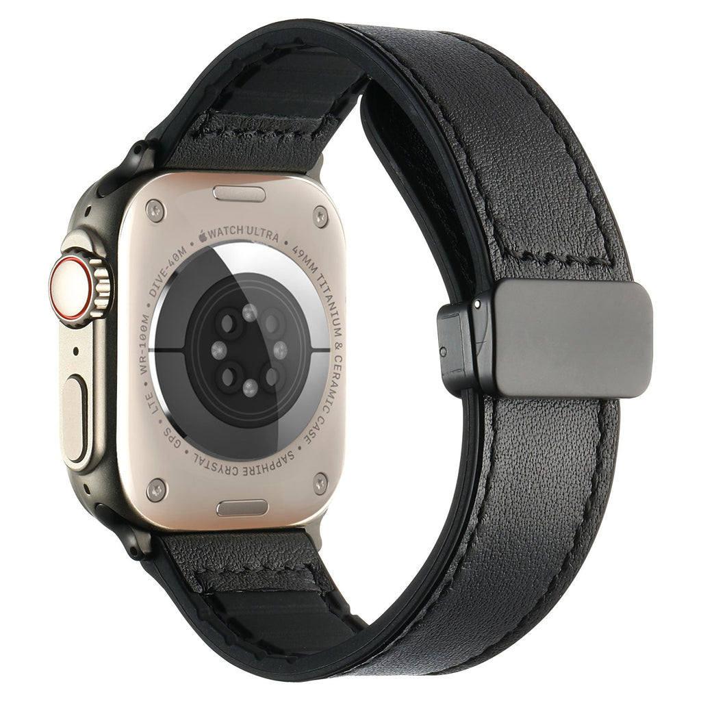Averly Läder-Silikonarmband för Apple Watch | Petprovac