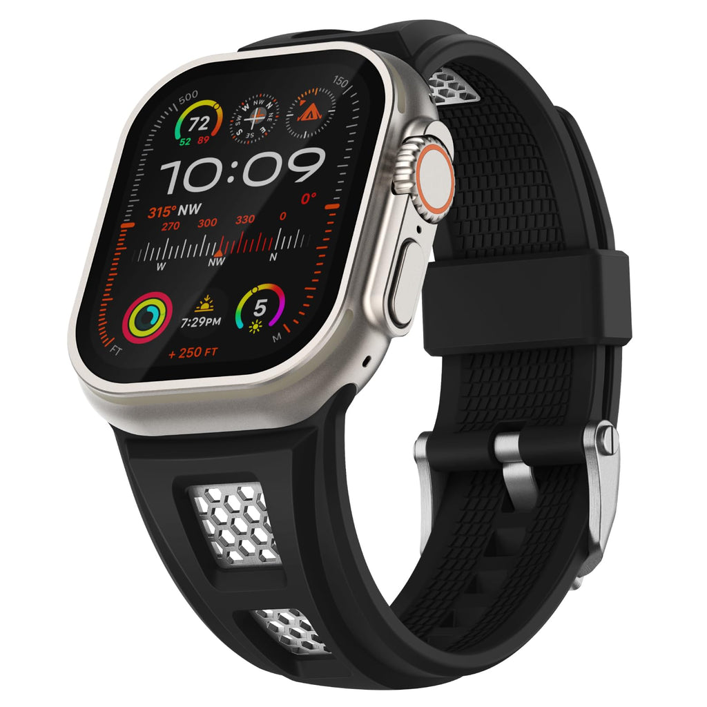 Gridline | Rugged Silicone Sport Band for Smartwatches | Petprovac