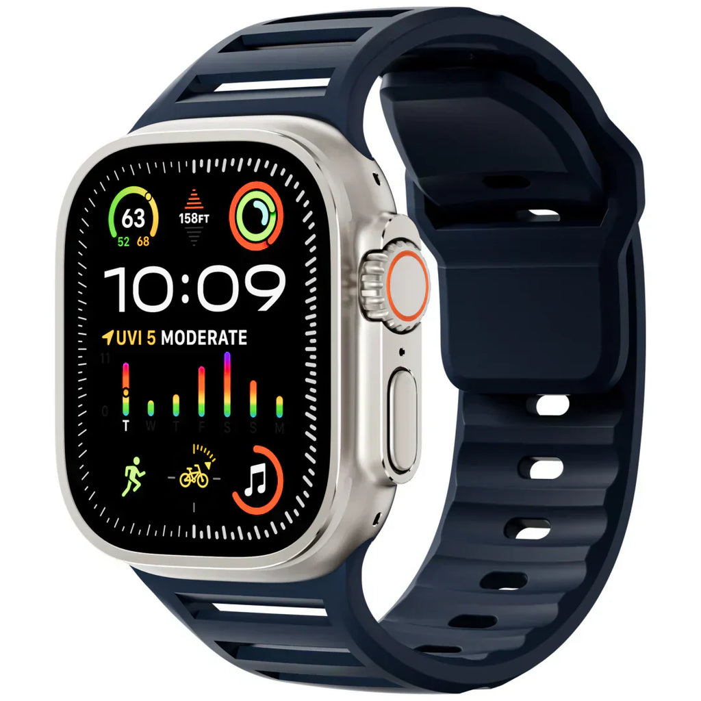 VertoBand 通気性シリコンストラップ for Apple Watch Pro