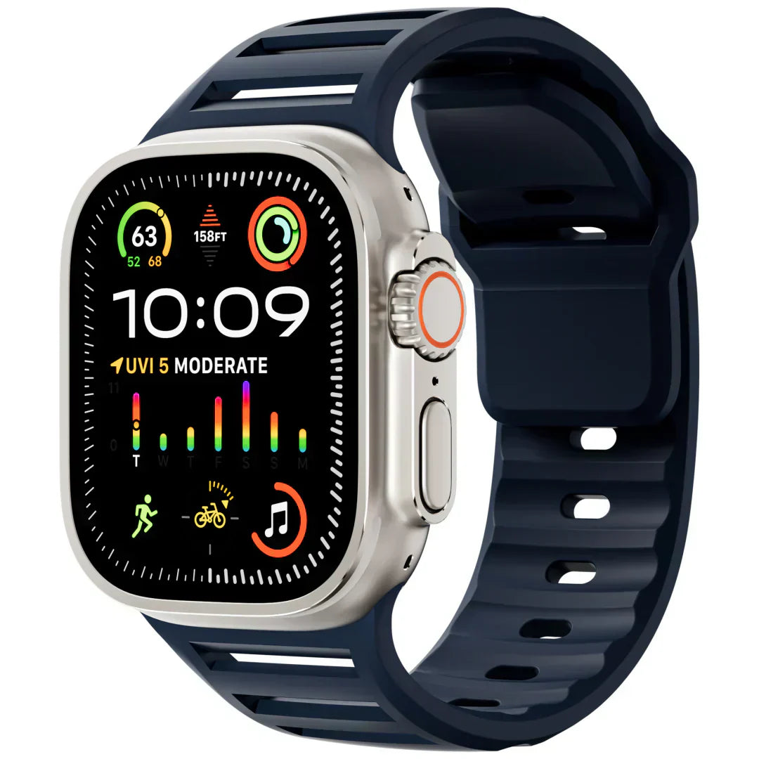 VertoBand Breathable Silicone Strap for Apple Watch Pro