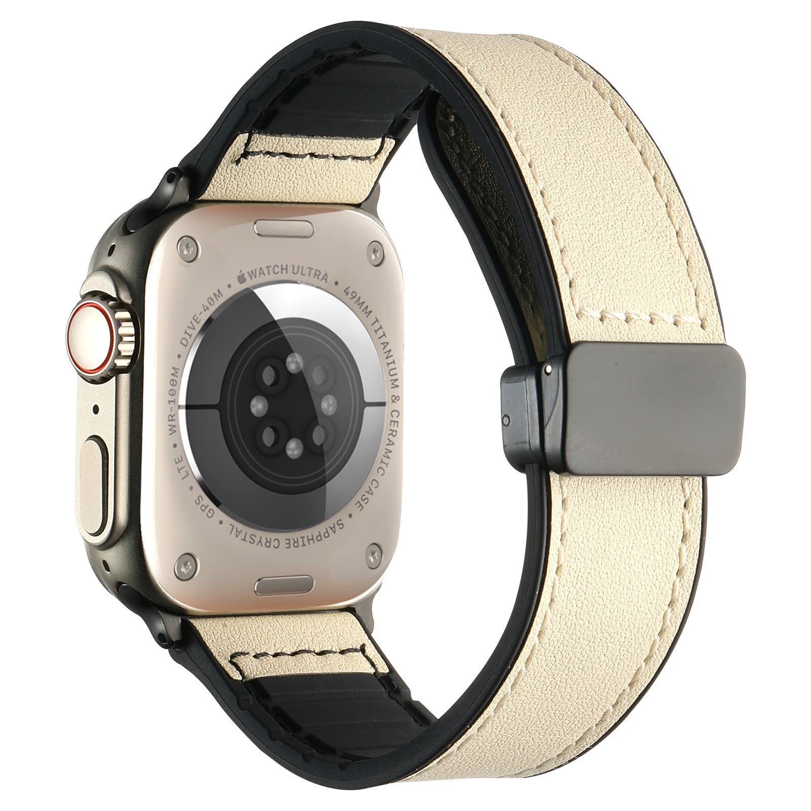 Averly Leather-Silicone Band for Apple Watch | Petprovac