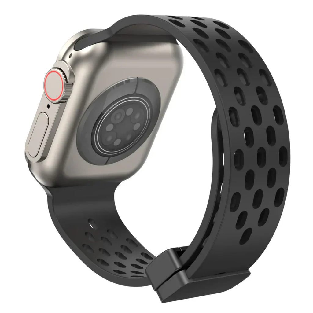 AeroMag | Åndbart magnetisk silikonearmbånd til Apple Watch | Petprovac