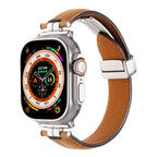 Cinturino in pelle magnetico Rivelle per Apple Watch | Petprovac