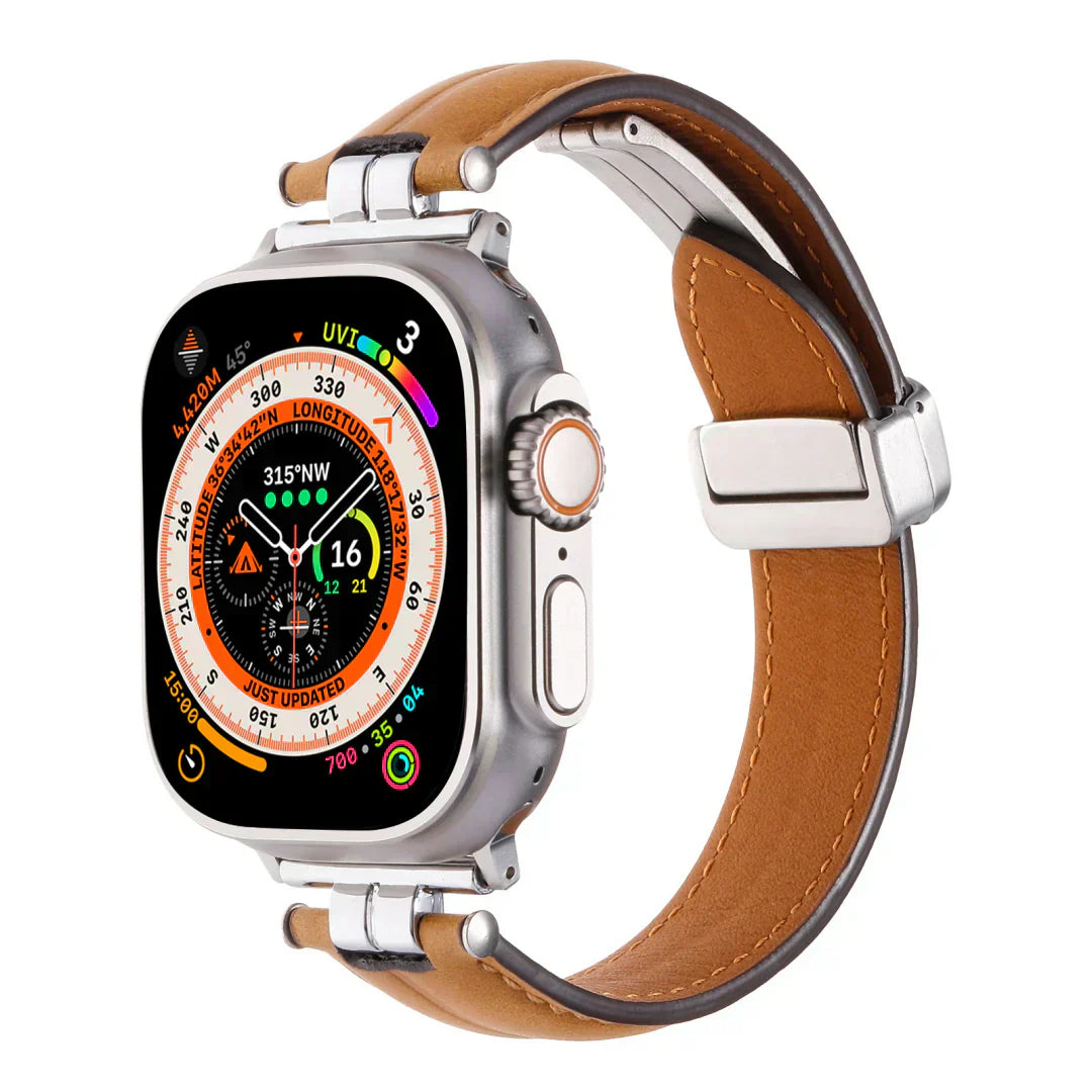 Rivelle マグネティックレザーストラップ for Apple Watch | Petprovac