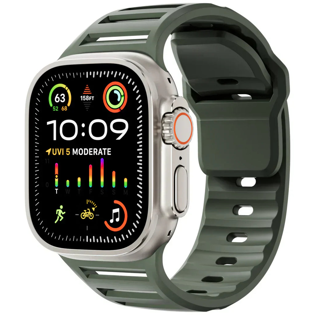 VertoBand 通気性シリコンストラップ for Apple Watch Pro