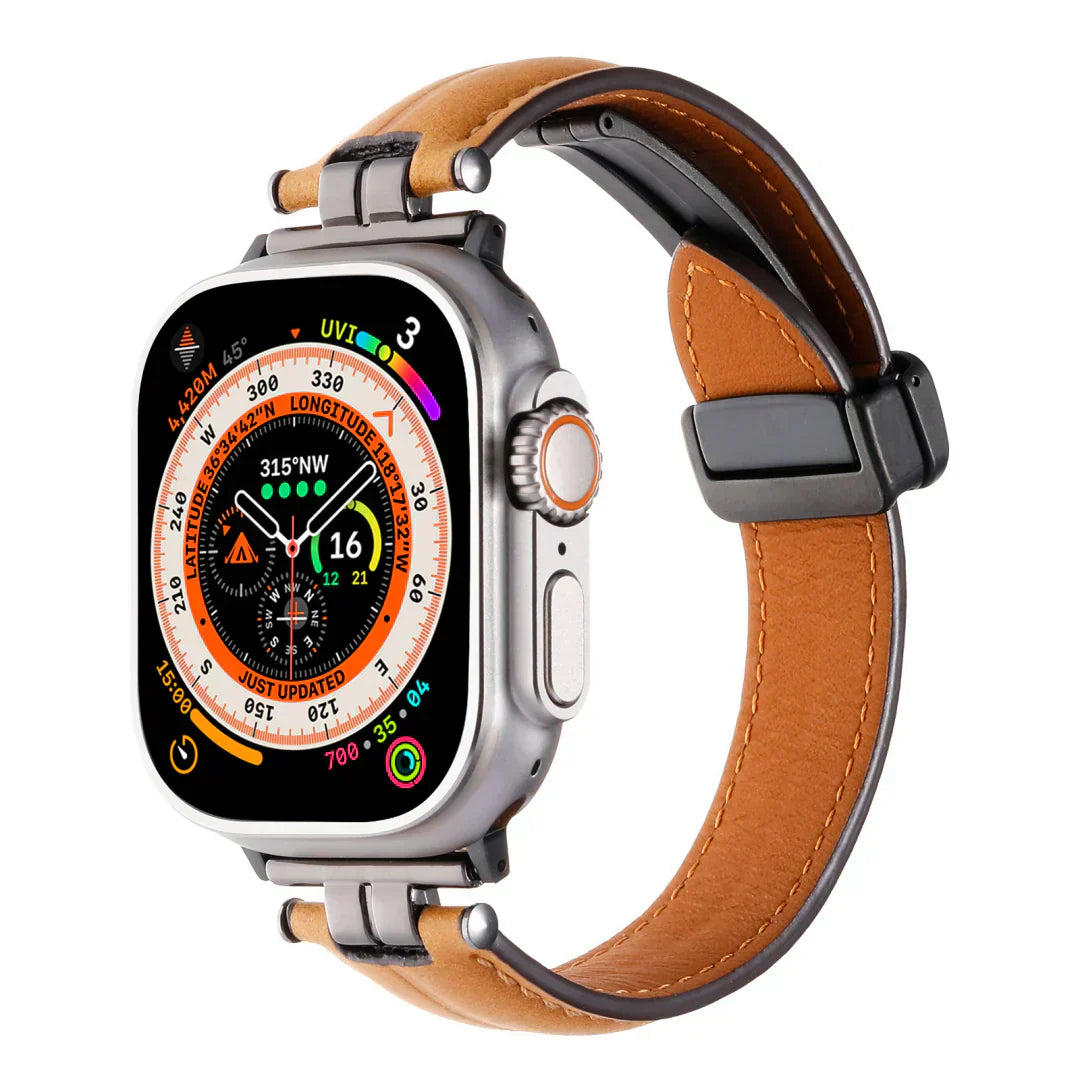 Rivelle マグネティックレザーストラップ for Apple Watch | Petprovac