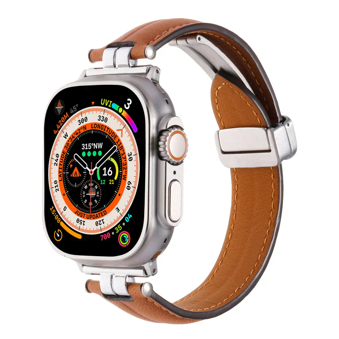 Rivelle マグネティックレザーストラップ for Apple Watch | Petprovac
