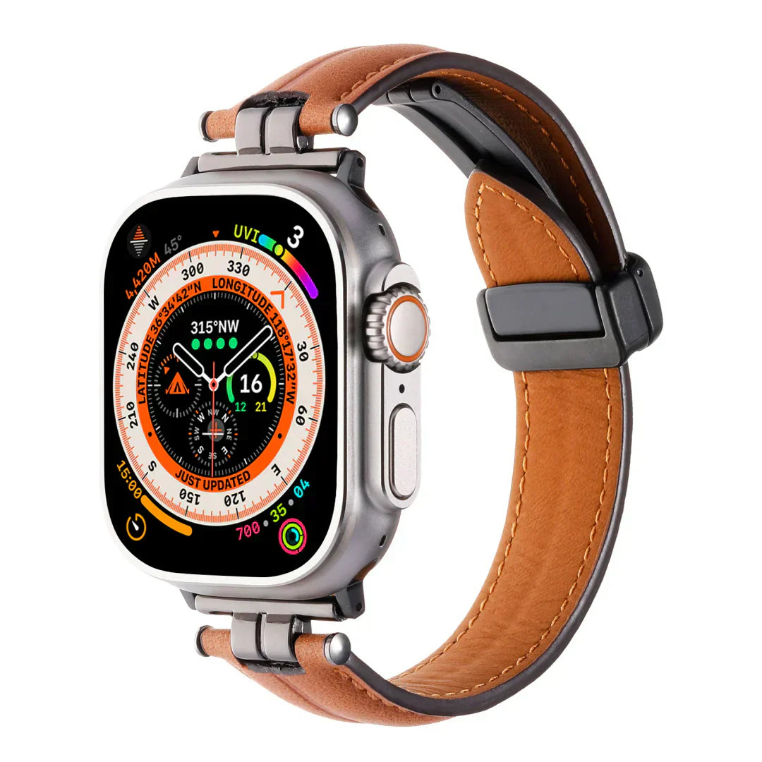 Rivelle マグネティックレザーストラップ for Apple Watch | Petprovac