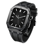 AP9009 Apple Watch Retrofit Kit With Silicone Band And 316L Stainless Steel Case