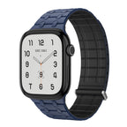Bracelet en silicone magnétique amélioré VelaMag pour montre Apple