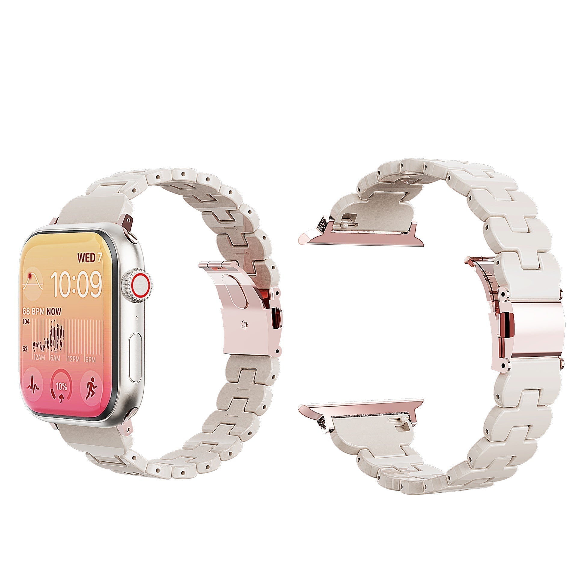 Tali Kelopak Resin Fiora untuk Jam Tangan Apple