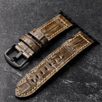 Handcrafted Top-Grain Cowhide Leather Strap For Apple Watch