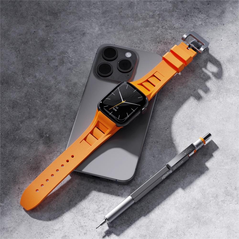 Curea de ceas Zephra Sport FKM pentru Apple Watch | Petprovac