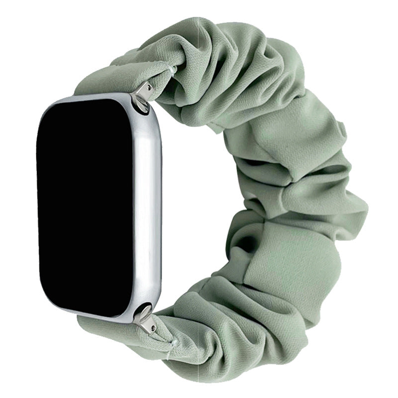 Stílusos puha selyem hajgumi Apple Watch-hoz