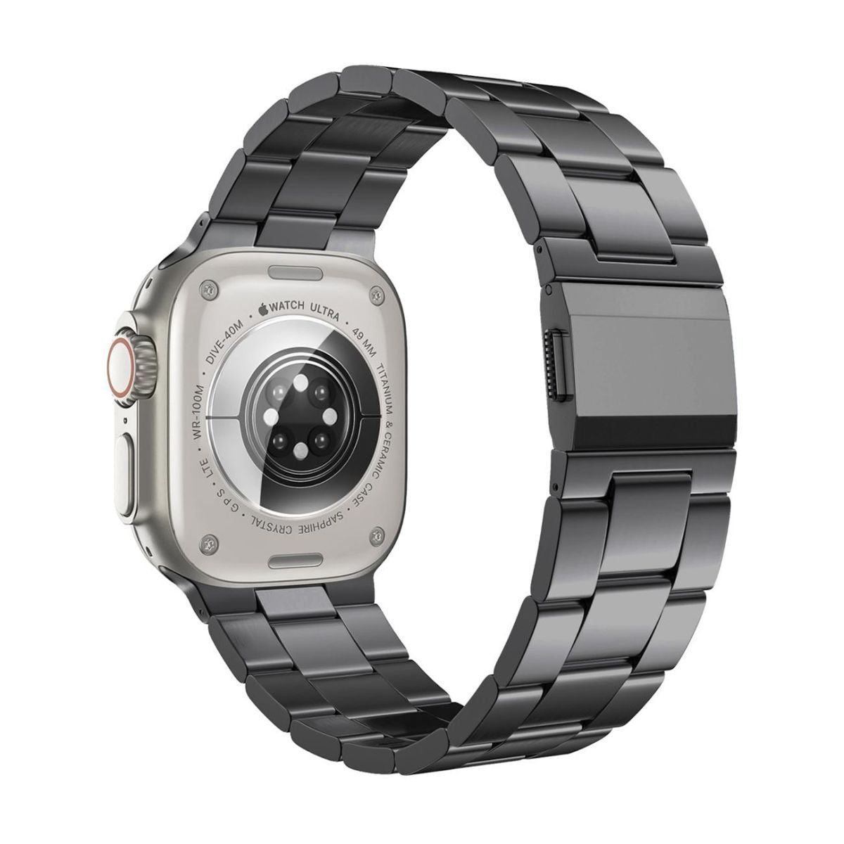 Kirrea Stainless Steel Watch Band Compatible With Apple Watch