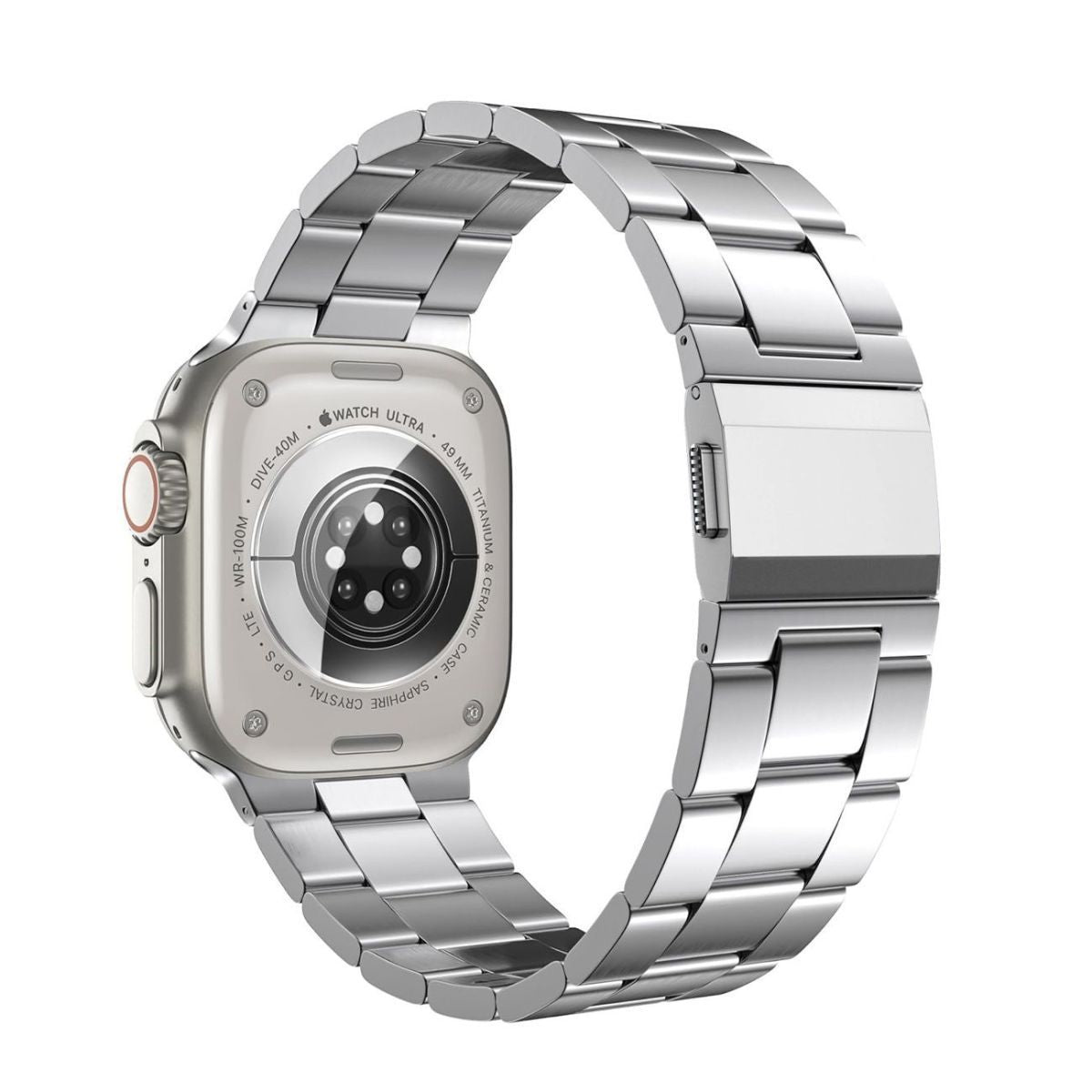 Kirrea Stainless Steel Watch Band Compatible With Apple Watch