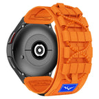 TrailGuard Outdoor Taktisches Nylonarmband Kompatibel mit Samsung Galaxy Watch 4/5/6/7