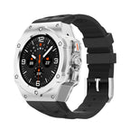 Kit de modification avec boîtier en aluminium Orvyn 47 mm pour Samsung Ultra en argent