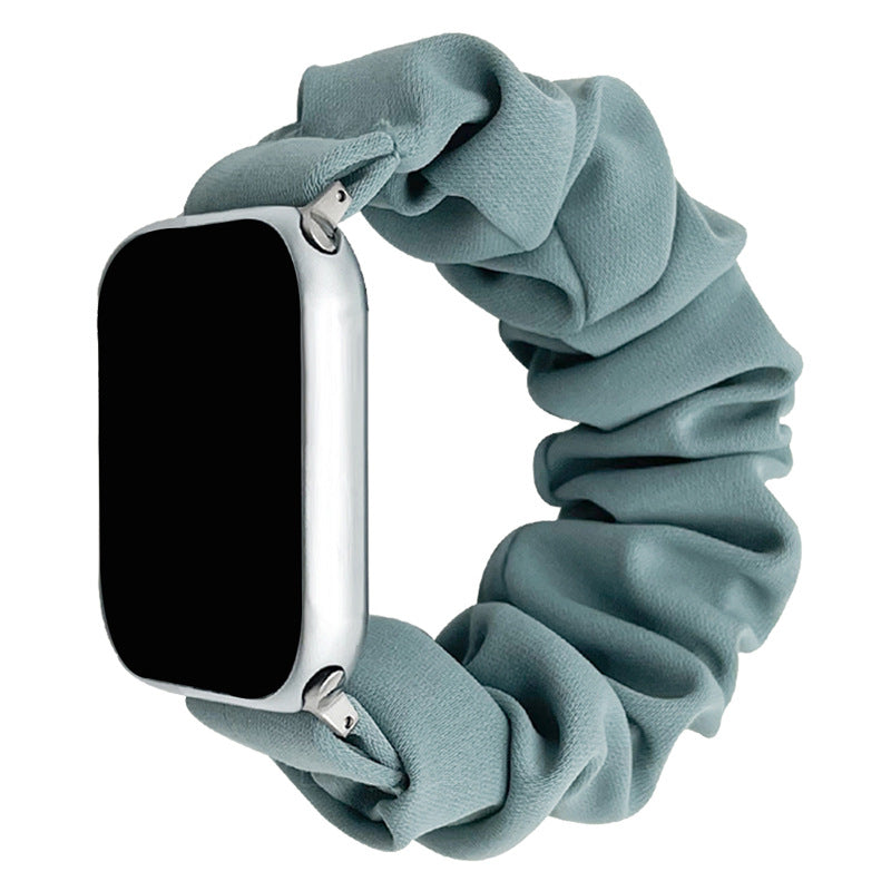 Stílusos puha selyem hajgumi Apple Watch-hoz