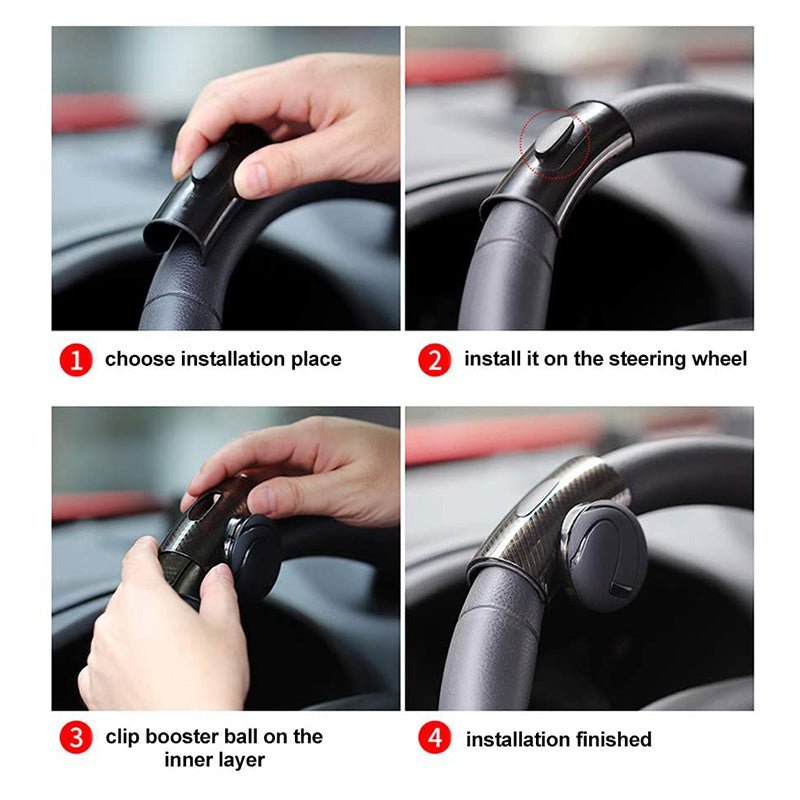Ergonomic Steering Wheel Spinner Knob for a Smooth Driving Experience