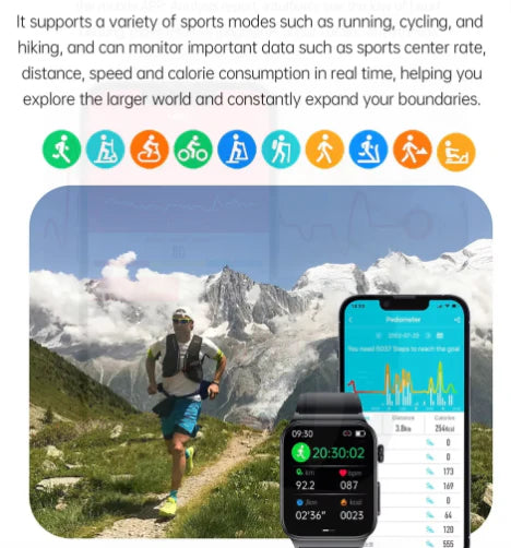 שעון חכם VitaSense לניטור סוכרת לניהול יומיומי