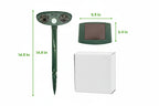 Solar Garden Deterrent for Squirrels & Chipmunks