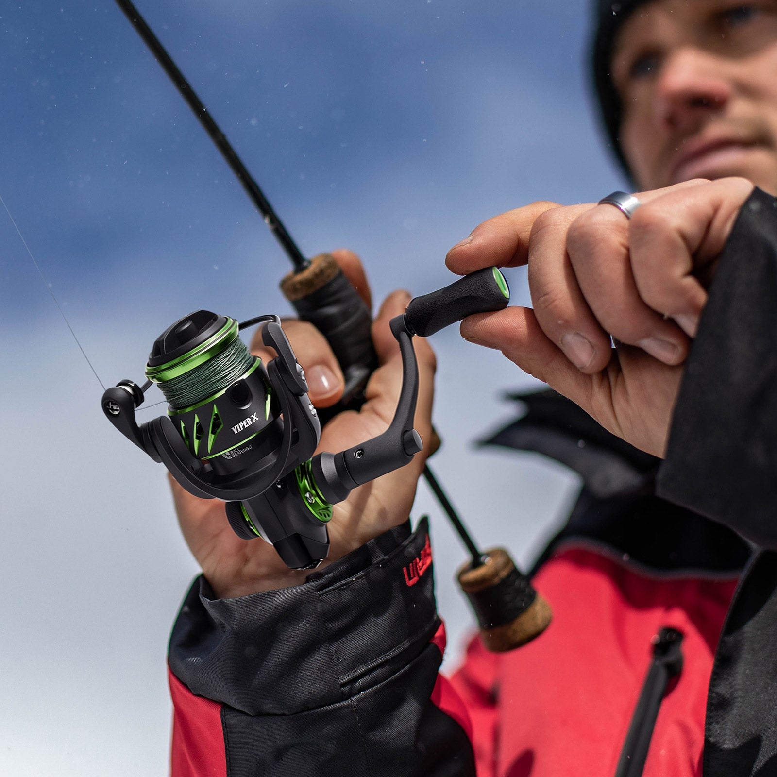 بكرة صيد دوارة Petprovac Viper X عالية السرعة مقاس 500-5000