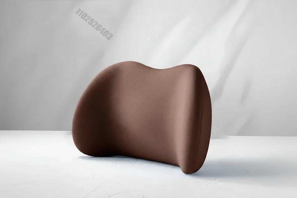 Ergonomický bederní polštář z paměťové pěny pro auta, židle a postele s odnímatelným potahem