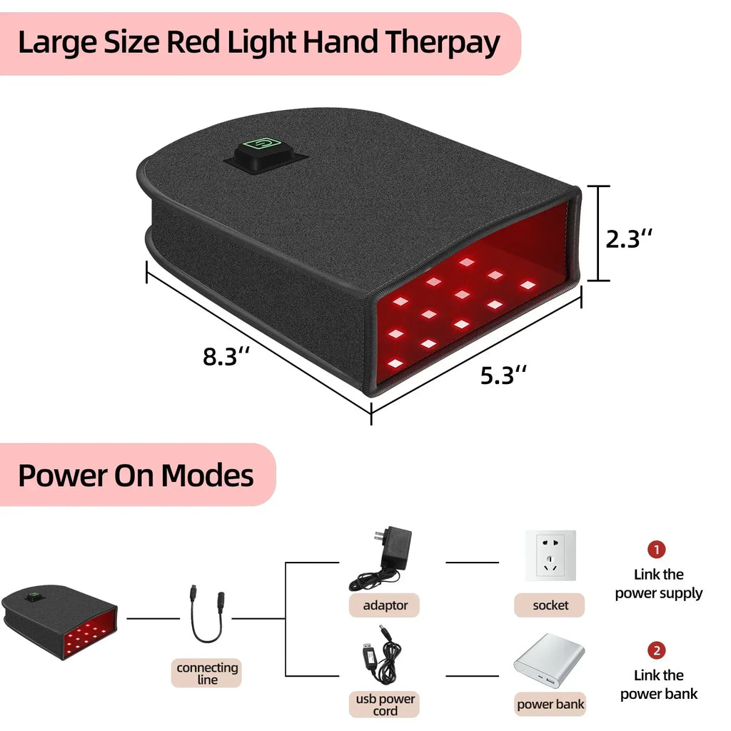 Lumera Red Light Therapy Glove for Joint Pain Relief