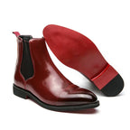 Botas Chelsea de cuero Valeron And Co para comodidad y estilo diario