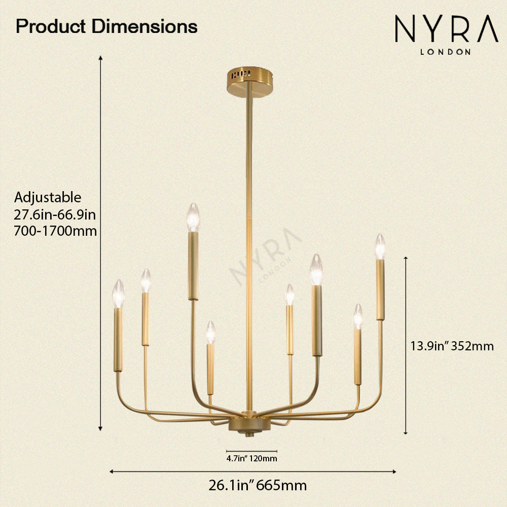 Lustre de Velas Rowan Farmhouse