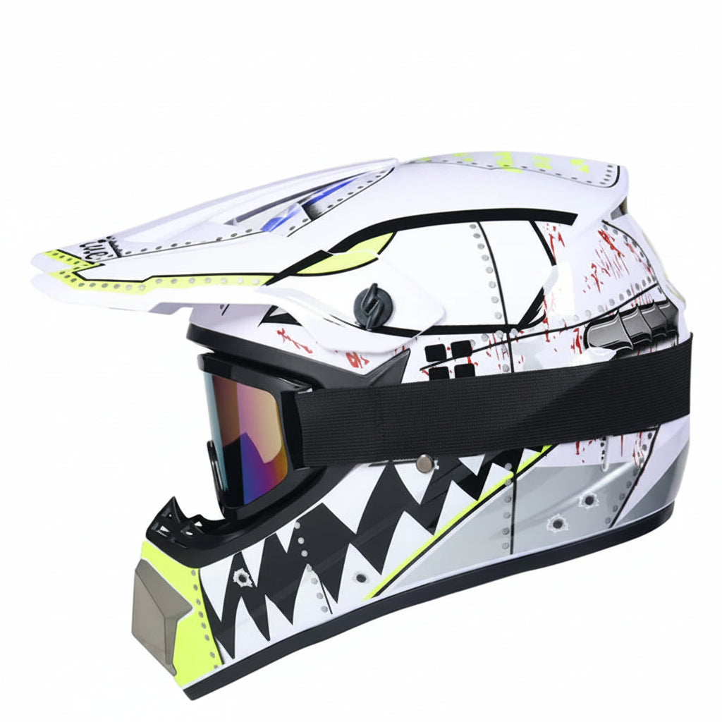 Lightweight Off-Road Helmet for Dirt Bike Adventures