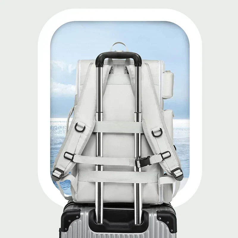 AeroTrail Nass-Trocken Reise-Rucksack mit großer Kapazität