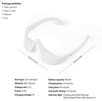 Masaj pentru ochi Lumara cu lumină roșie pentru umflături și linii fine