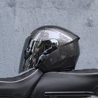Lightweight 3/4 Motorcycle Helmet with Dual Visor