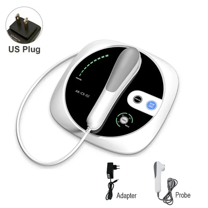 1 MHz målrettet kropsplejeenhed med 3 effekttrin og smart timer