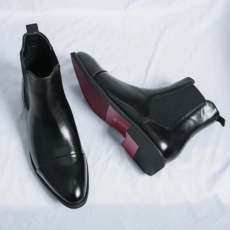 Botas Chelsea de cuero Valeron And Co para comodidad y estilo diario
