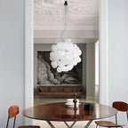 現代風水晶の吊り下げ灯—居間と寝室用の上品な発光ダイオード天井照明器具