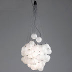 現代風水晶の吊り下げ灯—居間と寝室用の上品な発光ダイオード天井照明器具