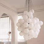 現代風水晶の吊り下げ灯—居間と寝室用の上品な発光ダイオード天井照明器具