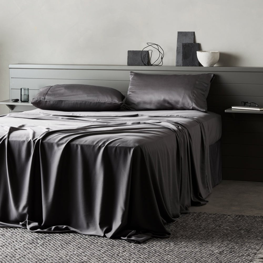 LumaWeave Charcoal-Infused Sheet Set With Antimicrobial