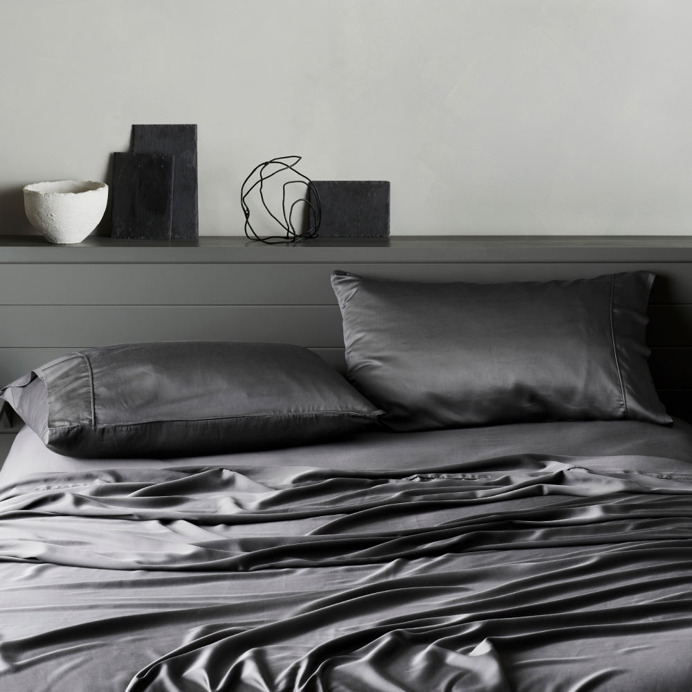 LumaWeave Charcoal-Infused Sheet Set With Antimicrobial