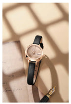 Montre vintage mini en cuir pour femmes | Petprovac