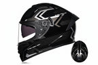 Kask zimowy LVS-701 z pełną osłoną twarzy i podwójnym systemem wizjera