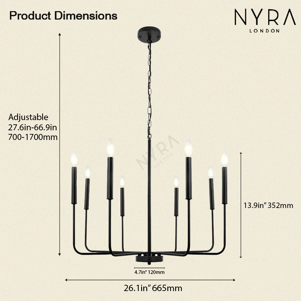 Lustre de Velas Rowan Farmhouse